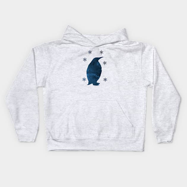 Penguin Kids Hoodie by TheJollyMarten